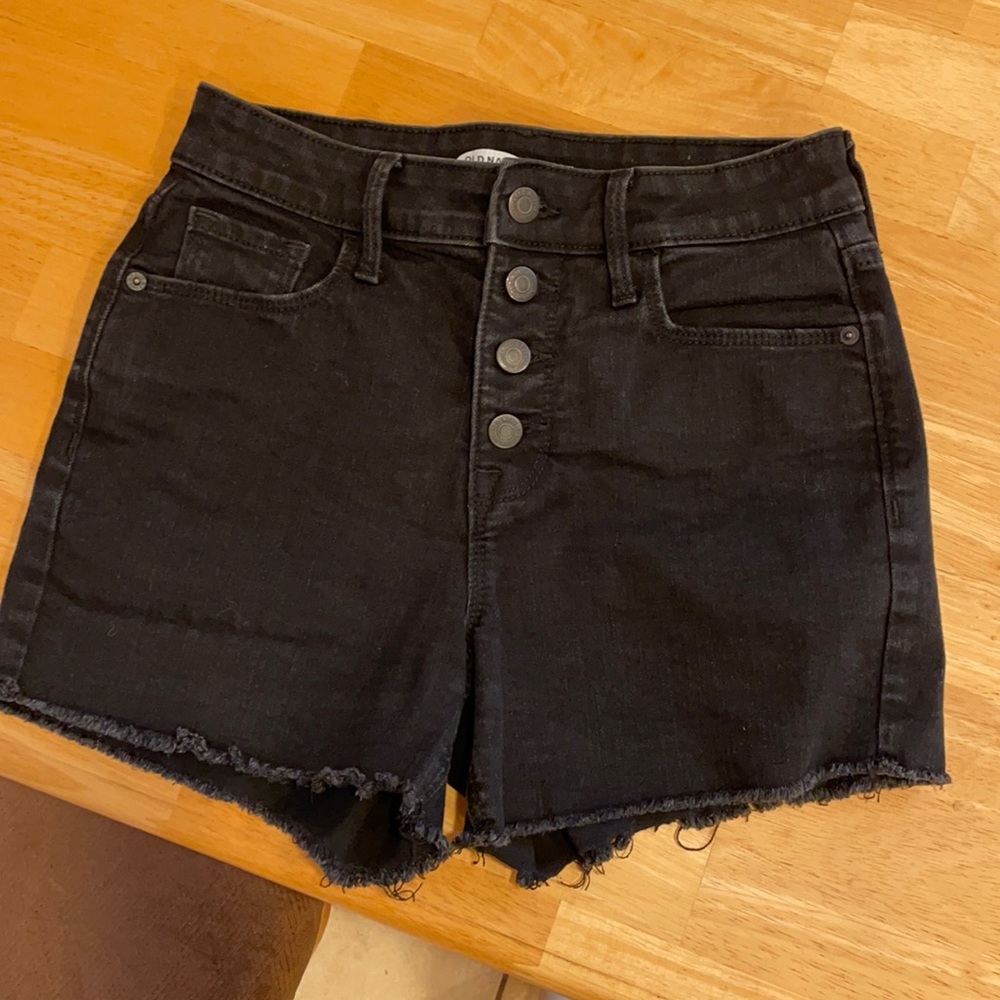 Women’s Black Jean Shorts Size 2